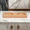 2 x Tray for Salt and Pepper, Beech Wood Salt & Pepper Mill Tray, Wooden Salt Pepper Grinder Holder and Rest, Salt & Pepper Mill Set Accessories, Best Trays for Mills Shakers Storage, Square Corners