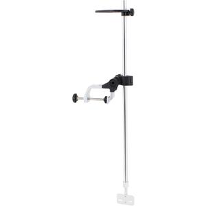 Telescopic Portable Fish Finder Mount, Upgraded Version Transducer Pole Mount with 360 Degree Adjustable Large 3.31inch Clamp Opening for Boats, Canoes, and Kayaks