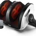 RENPHO Shiatsu Foot Massager with Heat, FSA HSA Eligible, Foot and Calf Massager Focus on Feet Health, Deep Kneading Massage for Plantar Fasciitis Relief, Fits Men's Size up to 14, Gifts for Women Men (White)