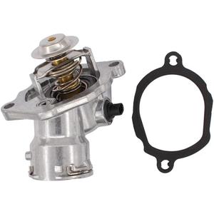 NewYall Engine Coolant Thermostat Housing with Gasket for Mercedes CL550 2007-2010, E550 2007-2011, G550 2009-2015, GL450 2007-2012, GL550 2008-2012, ML550 2008-2011, S550 2007-2011, SL550 2007-2012