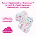 The Original MakeUp Eraser 7-Day Set, Erase All Makeup with Just Water, Including Waterproof Mascara, Eyeliner, Foundation, Lipstick, Sunscreen, and More! Fab-Bow-Lous, 7ct.