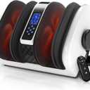 TISSCARE Foot Massager with Heat: Shiatsu Foot Massager for Plantar Fasciitis,Neuropathy, Circulation and Pain Relief for Foot Calf Gifts for Women and Men
