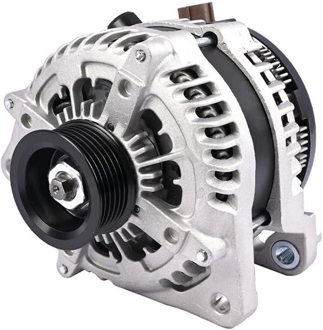 Alternator Compatible with Ford F150 F-150 2012-2017 V6 3.5L 3.7L 200A 12V CW 6-Groove Pulley Replace# 104210-6670 CL3Z10346B
