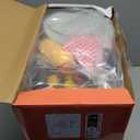 JOYIN Kitchen Toy Set, BBQ Play Grill, Cooking Toy Set, Little Chef Play, Kids Grill Playset Interactive BBQ for Kids with Light & Sound, Birthday Gift for 2 3 4 Year Old Boys Girls Outdoor Toys