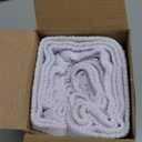 Biscaynebay Wrap Around Bed Skirts with Split Corners for Queen Beds 16" Drop, White Elastic Dust Ruffles Adjustable Easy Fit Wrinkle & Fade Resistant Silky Luxurious Fabric Machine Washable