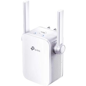 TP-Link N300 WiFi Extender(RE105), WiFi Extenders Signal Booster for Home, Single Band WiFi Range Extender, Internet Booster, Supports Access Point, Wall Plug Design, 2.4Ghz only