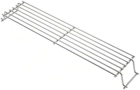 Stainless Steel Grill Warming Rack for Weber Spirit 300 and Spirit II 300 Series - E310 E320 E330 S310 S320 S330 Gas Grills with Front Control Knobs, Upper Warming Rack Replacement Part for Weber 7641