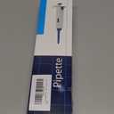 5 mL Adjustable Volume Pipette, 1-5 mL Lab Single Channel Micro Pipettor, Manual Liquid Micropipette for Laboratory Scientific School Home