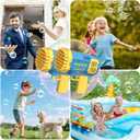 JONEG Toys for 3-8 Year Old Boys Girls: 2 Pack Bubble Machine for Kids with Bubble Solution, Gifts for 3 4 5 6 7 8 Years Old Boy Birthday Toy for Kid Toddlers Ages 4-6 Outdoor Wedding Bubbles Wands