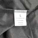 Womens PU Leather Long Sleeve Outfits Jacket Button Top with Cargo Pants Six Pockets PU Leather Sets (Large, Black)