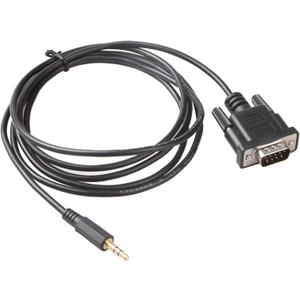 DB9Pin M to DC3.5mm Serial RS232 Cable 6feet DB9Pin to 3.5mm Serial Cable L= 6FT Black