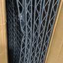 Land Guard 5 Tier Storage Racks and Shelving - 48" L x 20" W x 72" H Heavy Steel Material Pantry Shelves - Each Unit Loads 350 Pounds Wire Shelf, Suitable for Warehouses, Closets, Kitchens (Grey)