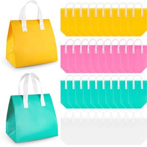 40pcs Insulated Take Away Bags,Thermal Insulation Food Bag for Coffee,Milky Tea,Take-away Dinner,Fresh Seafood,Cold or Warm Food drive for Restaurant,Retail Store or Picnic/BBQ (four colors)
