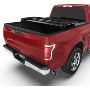 oEdRo Upgraded Tri-Fold Truck Bed Tonneau Cover Compatible with 2015-2026 Ford F-150 F150 5.5 Feet Bed