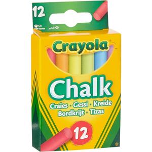 Crayola - Anti Dust Assorted Chalk