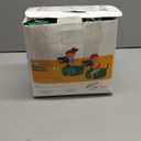 QPAU Inflatable Bouncy Dinosaur Toys 2 PCS with Hand Pump, Heavy Duty Giant Bouncy Pal, 220lbs Load Capacity, Ride On Bouncy Animal Hopper Toy, Indoor Outdoor Bouncers for Kids Girls Boys Ages 5+