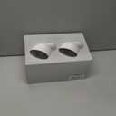 Google Nest Cam Outdoor (Wired, 2nd Gen) - 2 Pack - Security Camera with 2K Video and Gemini, Night Vision, 2-Way Audio - Works with Google Home - 2025 Model - Snow