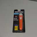 Rayovac Handheld LED Flashlight, 50 Lumen, General Purpose Small Flashlight, Batteries Included