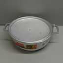 IMUSA Traditional Caldero made in Colombia with Lid, 4.8 Quart, Silver