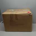 Outdoor Foam Deep Seat Cushion Set (2-Pack), 24x24, Premium High-Density Foam, Never Flattens, Weather-Proof for Patio Chair Sofa Couch, Black Cabana Stripe