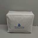 Super Soft Luxury Fleece Sherpa Weighted Blanket for Teens, 3lbs Small Weighted Lap Blanket for Adults, Turtle Shell Cozy Warm Throw for Winter, Compact Heavy Blanket for Sleep & Travel, Grey, 36"x48"