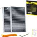 Cabin Air Filter w/Activated Carbon for Tesla Model 3 (2017-2025), Model Y (2020-2025), OE# 1107681-00-A, CF12774, XC11952C