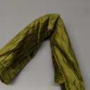 DEZENE 16x16 Moss Green Throw Pillow Cases: 2 Pack Original Striped Velvet Square Decorative Pillow Covers for Farmhouse Couch