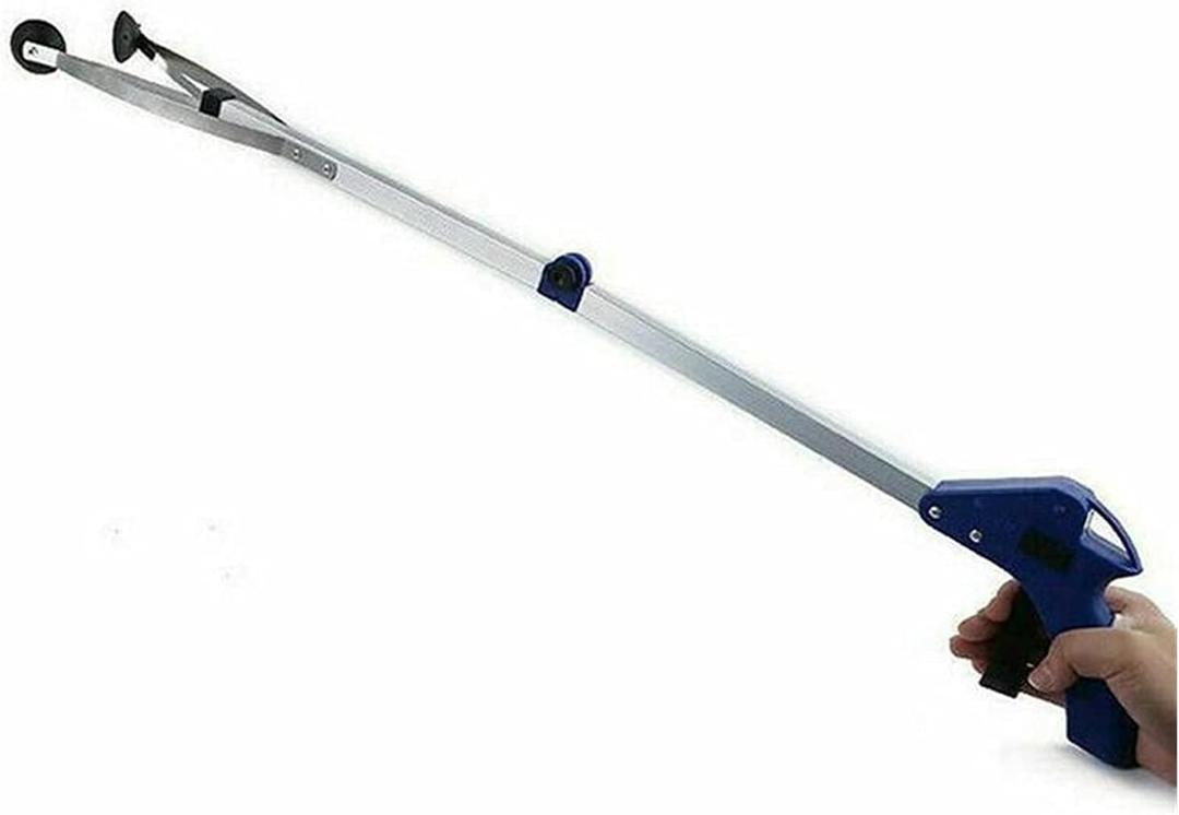 Portable Gripper Extender Grabber Tool Foldable Long Trash Clamp Litter Reacher Pickers Factory House Garbage Pickup Tools