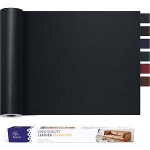 Leather Repair Patch Tape Kit, Self Adhesive Leather Repair for Furniture, Couch, Sofa, Car Seats,Office Chair,Vinyl Repair Kit.30inx16in