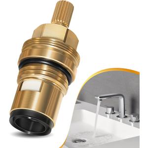 45882000 Hot Cartridge Replacement for Grohe Ceramic cartridge - 1/2" - 1/4 Turn - Anti-Clockwise Open,90 Degrees Right Hand Stop.