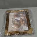 Vodefoad Retro Detachable Gold Framed Wall Art for Home Decor Halloween Pumpkins with Cute Ghost Farmhouse Gold Framed Wall Decor Prints Halloween Gothic Dark Academia Painting Picture for Kitchen, Gallery, Bathroom Wall decor - 8x10Inch