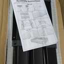 2PCS 6x3x1ft Galvanized Raised Garden Bed Kit, Galvanized Planter Raised Garden Boxes Outdoor, Large Metal Raised Garden Beds for Vegetables,Black