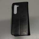 ZZXX for Samsung Galaxy S23 Wallet Case with [RFID Blocking] Card Slot Stand Strong Magnetic Leather Flip Fold Protective Phone Case for Samsung Galaxy S23 Case Wallet(Black-6.1 inch)