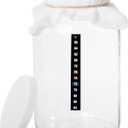 kitchentoolz 1 Gallon Glass Kombucha Jar & Fermentation Jar  for Sourdough Starter, Home Brewing, and Fermenting  Includes Cheesecloth Cover, Rubber Band, Plastic Lid & Adhesive Thermometer