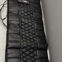 Massage Mat, Detachable Neck Massager, Full Body Vibration Heating, Massage Pad with 10 Vibrating Motors and 9 Speed Settings for Home Office Use, Gift for Men Women Parents Christmas,Black