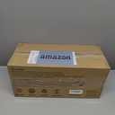 6 Packs Window Box Planter, 17 Inches Flower Window Box Rectangular Plastic Vegetable Planters with Trays for Windowsill, Patio, Garden, Balcony, Porch White