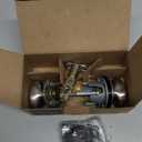 SCHLAGE F51A SIE 619 Siena Knob Keyed Entry Lock, Satin Nickel