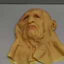 Realistic Latex Old Man Full Head Cover Mask Grandpa Wrinkle with Neck for Halloween Cosplay Horror Party Theater Performance