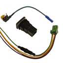 Raptor Light Switch Compatible with 5th Gen 4Runner Blue Push Button 32mm and Fuse Tap