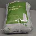 Ultra Soft Twin XL Size Mattress Topper - Viscose Made from Bamboo Pillow Top Mattress Pad for Back Pain Relief - Naturally Cooling for Hot Sleepers, Green