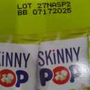 SkinnyPop Popcorn, Original, Whole Grain, Dairy-Free Snack, 0.65oz Bags (6ct)