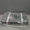 4 Pack Large Closet Storage Baskets Bins for Shelves | Fabric Closet Organizers and Storage with Handles Home Organization | Decorative Collapsible Baskets for Organizing Clothes Toy Nursery 14"x10" (White with Grey)