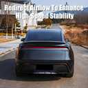 Matte Black Rear Diffuser for Model Y Juniper 2025+ Rear Bumper Diffuser