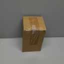 Yeaqee 50 Pcs Mini Metallic Paper Gift Bags with Handles 4x2.75x4.5'' Tiny Small Gift Bags with Thank You Tag for Wedding Graduation Birthday Party Return Gifts Jewelry Business (White,Rose Gold)