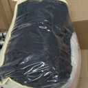 50ft12ft Black Backdrop Curtain for Wedding Parties, 10 Panels Wrinkle Free Polyester Photo Backdrop Drapes Back Drop Cloth for Birthday Photography Background