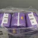 Amazon Basics Postpartum Incontinence Underwear for Women, Maximum Absorbency, Disposable, Fresh Protection, Odor Control, Comfortable Fit, Medium, Lavender, 20 Count, Pack Of 3