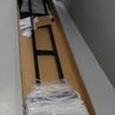 Poster Stand, Adjustable Height Up to 75", Double-Sided Heavy Duty Pedestal Sign Holder, Floor Standing Sign Holder Banner Stand with Shock-absorbing Base for Display, for Board and Foam, Black