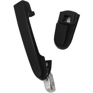 Compatible with Rear Right 2006-2011 Hyundai Accent Primed Black Outside Door Handle 06 07 08 09 10 11