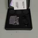 KEYWING Phone Camera Lens 3 in 1 Phone Lens Kit, 198 Fisheye Lens + 120 Super Wide-Angle Lens + 20x Macro Lens for iPhone Samsung Android Smartphone Black 3in1