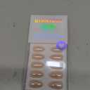 BTArtbox Press On Nails Almond - Flesh Pink Nude Short Fall Press On Nails with Glue for Women, Opaque Soft Gel Glue On Nails in 16 Sizes - 32 Stick On Nails Kit, Fawn Fleek